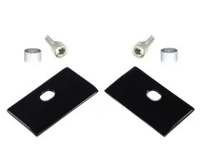 ZSPEC Design Black Stainless Intake Valve Cover Wire Covers w/ Silver Washers Nissan 300ZX Z32 1990-1999