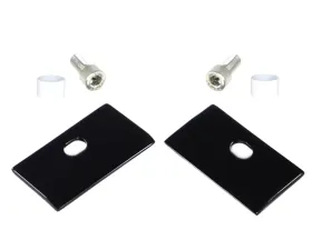 ZSPEC Design Black Stainless Intake Valve Cover Wire Covers w/ White Washers Nissan 300ZX Z32 1990-1999