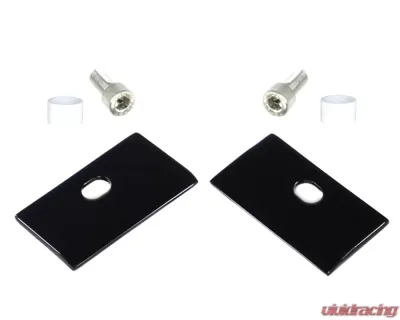 ZSPEC Design Black Stainless Intake Valve Cover Wire Covers w/ White Washers Nissan 300ZX Z32 1990-1999 - 00843612102348