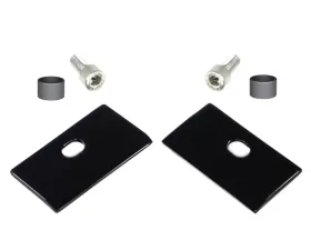 ZSPEC Design Black Stainless Intake Valve Cover Wire Covers w/ Gunmetal Washers Nissan 300ZX Z32 1990-1999