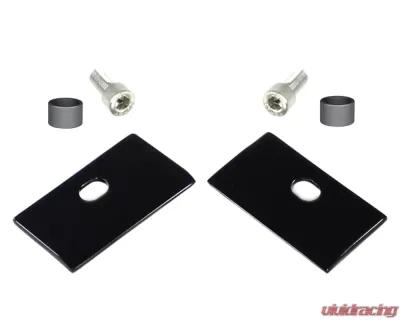 ZSPEC Design Black Stainless Intake Valve Cover Wire Covers w/ Gunmetal Washers Nissan 300ZX Z32 1990-1999 - 00843612102355