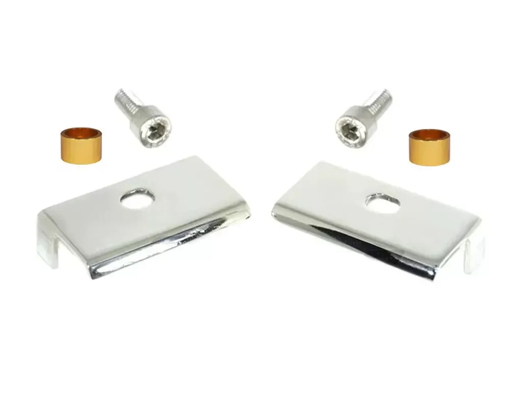 ZSPEC Design Polished Stainless Intake Valve Cover Wire Covers w/ Orange-Gold Washers Nissan 300ZX Z32 1990-1999 - 00843612102492