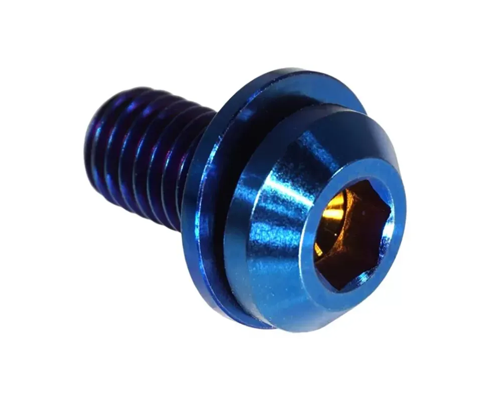 ZSPEC Design Blue Grade-5 Titanium Off-Road Step Rails Fastener Kit Nissan Frontier D41 2022+ - 00843612102706