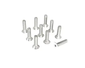 ZSPEC Design 10-Pack SUS304 Stainless M6-1.0x20mm FHSC Fasteners