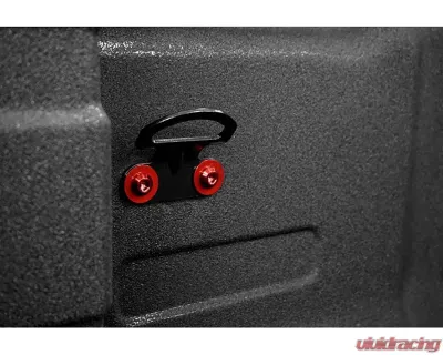 ZSPEC Design Gold Titanium Bed Rope Hooks Fastener Kit Nissan Frontier D40 | D41 2005-2023 - 00843612103307