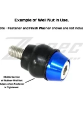 ZSPEC Design SUV/Truck Body Elements & Over-Fender Flares 10-Pack M8 Rubber Well Nuts                                     - 00843612103420 - Image 3