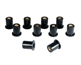 ZSPEC Design SUV/Truck Body Elements & Over-Fender Flares 10-Pack M8 Rubber Well Nuts