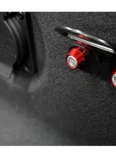 ZSPEC Design Stainless & Billet Bed Rope Hooks Fastener Kit w/ Yellow Washers Nissan Frontier D40 | D41 2005-2023                                     - 00843612105028 - Image 3