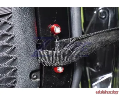 ZSPEC Design Gloss Purple Stainless & Billet Stage 3 Dress-Up Bolts Fastener Kit Jeep Wrangler JK | JKU 2007-2016 - 00843612104113