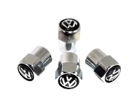 ZSPEC Design Chrome Volkswagen Style Valve Stem Tire Caps