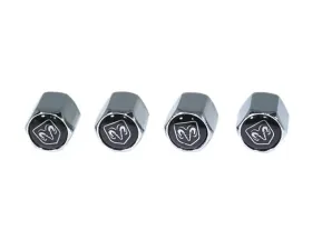 ZSPEC Design Chrome Dodge Ram Style Valve Stem Tire Caps 00843612105585