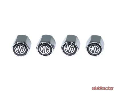 ZSPEC Design MG Style Chrome Stem Tire Caps - 00843612105639