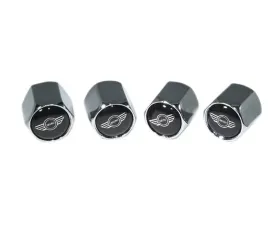 ZSPEC Design Chrome Mini Style Valve Stem Tire Caps