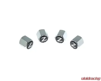 ZSPEC Design Chrome Nissan 350Z Z33 Style Valve Stem Tire Caps - 00843612105707