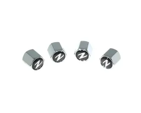 ZSPEC Design Chrome Nissan 370Z Z34 Style Valve Stem Tire Caps