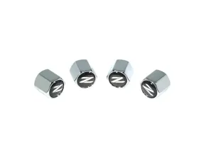 ZSPEC Design Chrome Nissan 300ZX Z32 Style Valve Stem Tire Caps