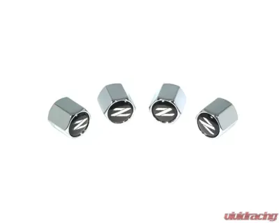 ZSPEC Design Chrome Nissan 300ZX Z32 Style Valve Stem Tire Caps - 00843612105721
