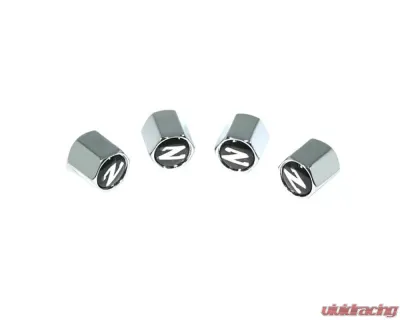 ZSPEC Design Chrome Nissan 300ZX Z31 Style Valve Stem Tire Caps - 00843612105783