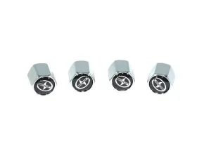 ZSPEC Design Chrome Scion Style Valve Stem Tire Caps