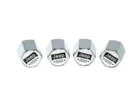 ZSPEC Design Chrome Jeep Style Valve Stem Tire Caps