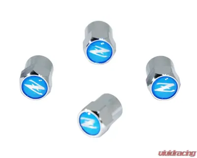 ZSPEC Design Blue Nissan Z RZ34 Style Valve Stem Tire Caps - 00843612106025