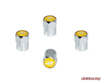 ZSPEC Design Yellow Nissan Z RZ34 Style Valve Stem Tire Caps - 00843612106032