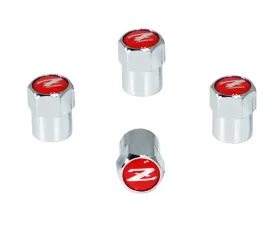 ZSPEC Design Red Nissan Z RZ34 Style Valve Stem Tire Caps