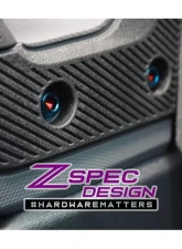 ZSPEC Design Black Titanium & Billet Stage 3 Dress-Up Bolts Fastener Kit w/ Red Washers Ford Bronco 2.7L 2021+                                     - 00843612106506 - Image 12