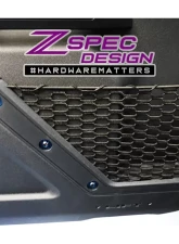 ZSPEC Design Black Titanium & Billet Stage 3 Dress-Up Bolts Fastener Kit w/ Red Washers Ford Bronco 2.7L 2021+                                     - 00843612106506 - Image 3