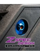 ZSPEC Design Black Titanium & Billet Stage 3 Dress-Up Bolts Fastener Kit w/ Red Washers Ford Bronco 2.7L 2021+                                     - 00843612106506 - Image 6