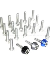 ZSPEC Design Stainless & Billet Valve Covers Fastener Kit w/ Gloss Black Washers Nissan Skyline GT-R RB25/26DETT                                     - 00843612106704 - Image 2