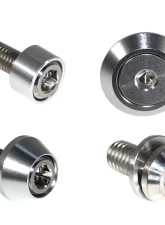 ZSPEC Design Silver w/ Silver Titanium & Billet Stage 2 Dress-Up Bolts Kit Nissan Skyline GTR | GT-R R32 | R33 | R34                                     - 00843612106803 - Image 2