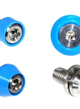 ZSPEC Design Silver Titanium & Billet Stage 2 Dress-Up Bolts Hardware Kit w/ Gulf Blue Washers Nissan Z RZ34 2023-2024                                     - 00843612118271 - Image 15