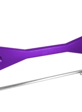 ZSPEC Design Purple Billet Battery Hold Down/Bracket w/ Etching & Stainless Hardware Nissan 350Z Z33 2003-2009                                     - 00843612106896 - Image 3