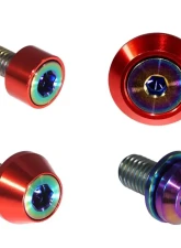 ZSPEC Design Burned Titanium & Billet Interior Dress-Up Bolts Fastener Kit w/ Red Washers Ford Bronco 2.7L 2021+                                     - 00843612120403 - Image 12