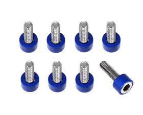 ZSPEC Design Stainless & Billet Diverter Valves Fastener Kit w/ Bright Silver Washers Kia Stinger GT K8 2018+