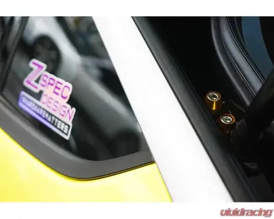 ZSPEC Design Gulf Blue Stainless & Billet Stage 1 Dress-Up Bolts Hardware Kit Nissan Z RZ34 2023-2024 - 00843612107572