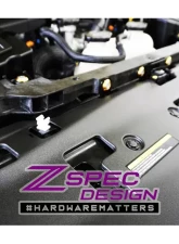 ZSPEC Design Gulf Blue Stainless & Billet Stage 1 Dress-Up Bolts Hardware Kit Nissan Z RZ34 2023-2024                                     - 00843612107572 - Image 8