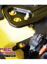 ZSPEC Design Gold Titanium & Billet Stage 1 Dress-Up Bolts Hardware Kit w/ Red Washers Nissan Z RZ34 2023-2024                                     - 00843612109309 - Image 7