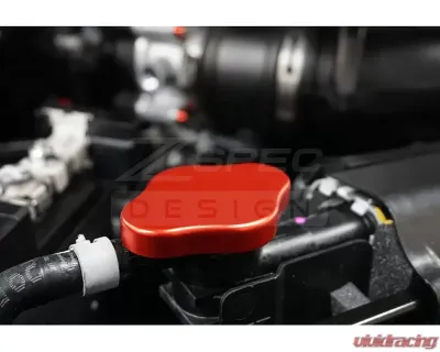 ZSPEC Design Black Billet Radiator Cap Cover w/ Hex Key Nissan Frontier  D40 | D41 2005-2023 - 00843612105059