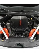 ZSPEC Design Red Titanium & Billet Stage 3 Dress-Up Bolts Fastener Kit w/ Gunmetal Washers Kia Stinger GT 2018+                                     - 00843612109187 - Image 2