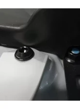 ZSPEC Design Red Titanium & Billet Stage 3 Dress-Up Bolts Fastener Kit w/ Gunmetal Washers Kia Stinger GT 2018+                                     - 00843612109187 - Image 13