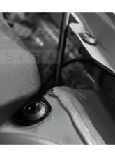 ZSPEC Design Red Titanium & Billet Stage 3 Dress-Up Bolts Fastener Kit w/ Gunmetal Washers Kia Stinger GT 2018+                                     - 00843612109187 - Image 7