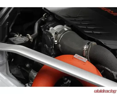 ZSPEC Design Red Titanium & Billet Stage 3 Dress-Up Bolts Fastener Kit w/ Gunmetal Washers Kia Stinger GT 2018+ - 00843612109187