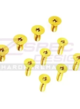 ZSPEC Design Burned Titanium Door Jams Area Dress-Up Bolts Fastener Kit Datsun 280ZX S130 1979-1983                                     - 00843612109453 - Image 5
