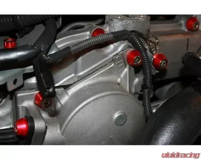 ZSPEC Design Bright White Stainless & Billet Stage 3 Dress-Up Bolts Fastener Kit Nissan 370Z Z34 2009+ - 00843612110756