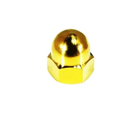 ZSPEC Design Gold Grade-5 Titanium M8-1.25 Metric Acorn Nut