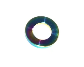 ZSPEC Design Burned Titanium Grade-5 M10 Metric Flat Washers
