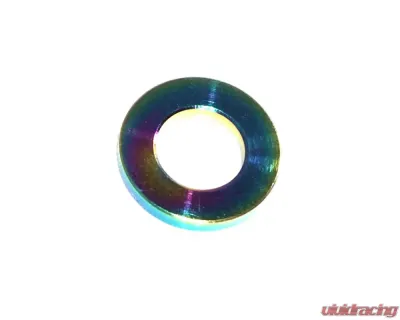 ZSPEC Design Burned Titanium Grade-5 M4 Metric Flat Washers - 00843612111609