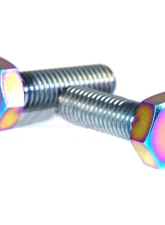 ZSPEC Design Titanium Grade-5 M10-1.25x25mm Metric Hex-Bolt Fastener                                     - 00843612112279 - Image 2